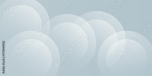 Abstract background, silver gradations, circle effect style. Modern background, memphis vector illustration Eps 10