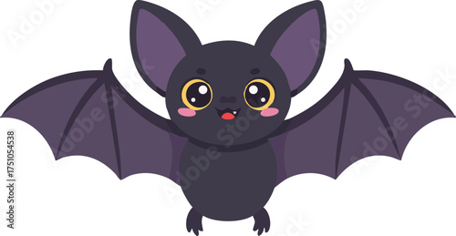 Cute Bat Vector
