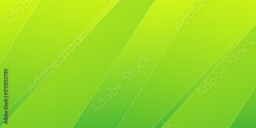 Green Abstract Background with line and diagonal shape. Vector Illustration
