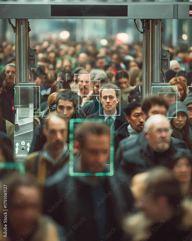 custom made wallpaper toronto digitalCrowded city street filled with diverse people commuting during busy rush hour