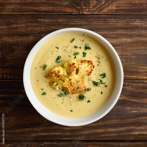 Cauliflower cheese soup