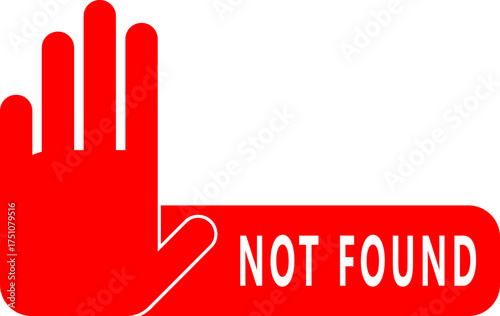 a not found hand