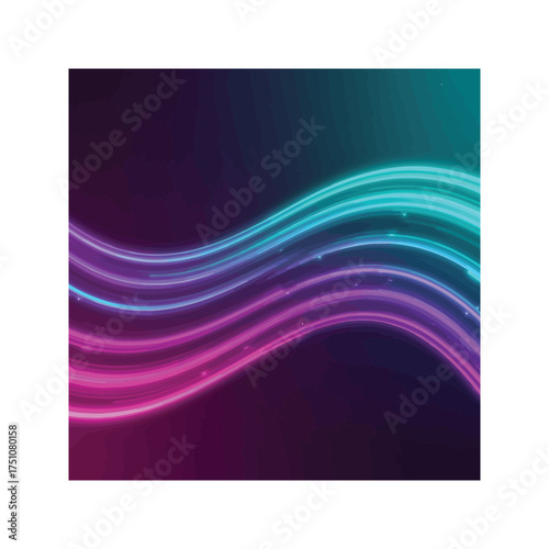 Wallpaper Mural Abstract colorful wave backgrounds for website banner design set Torontodigital.ca