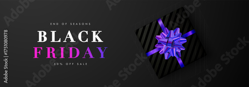Bold design featuring vibrant colors and striking patterns highlights shopping excitement