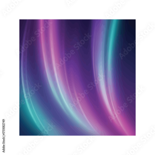 Wallpaper Mural Blue wave abstract background vector illustration with a flowing light curve pattern for business technology design Torontodigital.ca