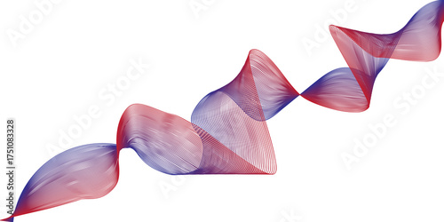 pink and blue ribbon