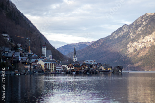 Wallpaper Mural Hallstatt In Winter. A Fairytale Austrian Town.
 Torontodigital.ca