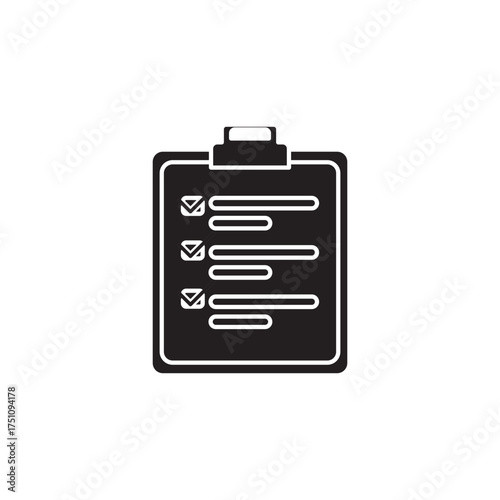 Clipboard Checklist Icon