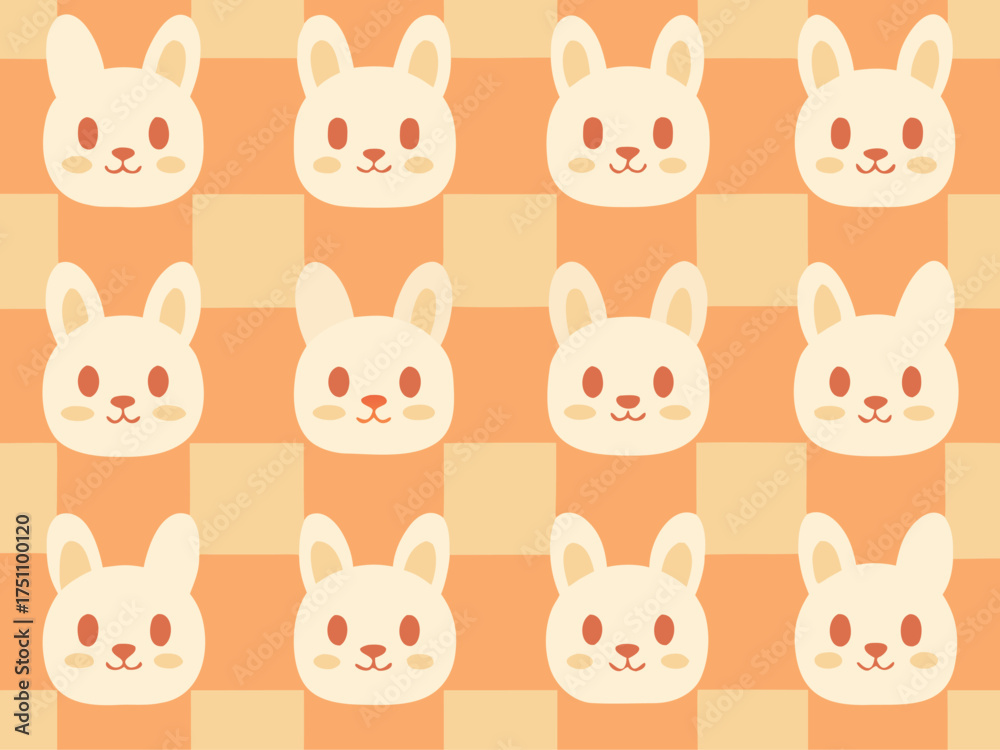 Fototapeta premium easter bunny set