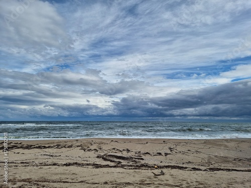 Sinemorets_Bulgaria, Butamyata beach, sunny day on wild coast of the Black Sea.