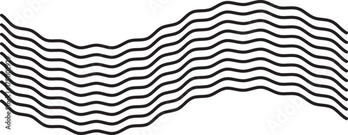 Spaghetti or noodle wavy yellow and white pattern . colour full. Thin wavy line abstract background