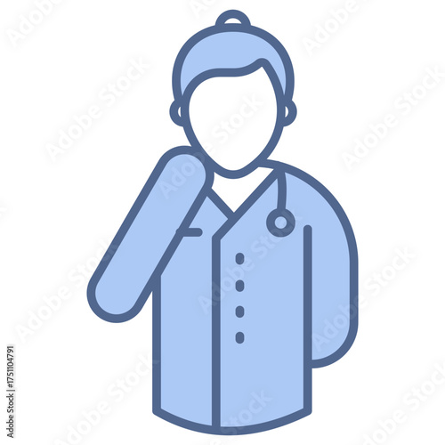 Doctor Blue Icon