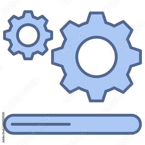Workstream Upgrade Blue Icon