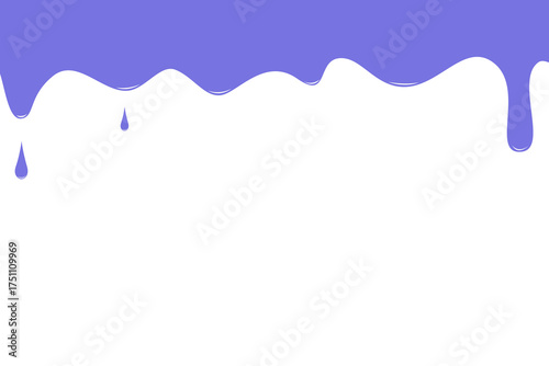 Smooth purple paint drip background with white space for text or design. Perfect for banners, posters, and creative graphic projects