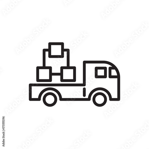Blockchain in supply chain icon symbolizing logistics transparency, digital tracking, data security, and smart contract technology for efficient, traceable, and trustworthy global supply operations.