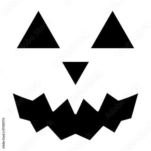 scary face glyph