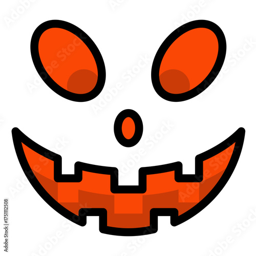 scary face filled