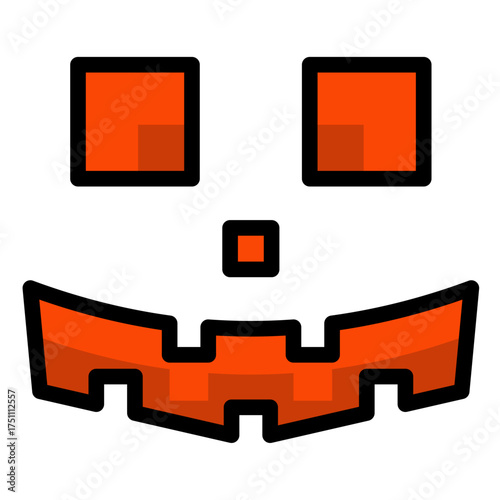 scary face filled