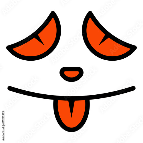 scary face filled