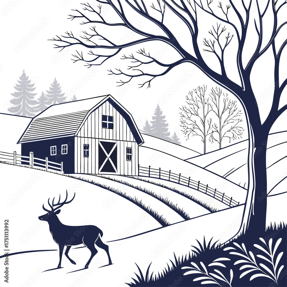 Naklejka premium Web