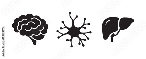 black ink splashes