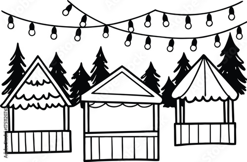 Candles light up winter nights