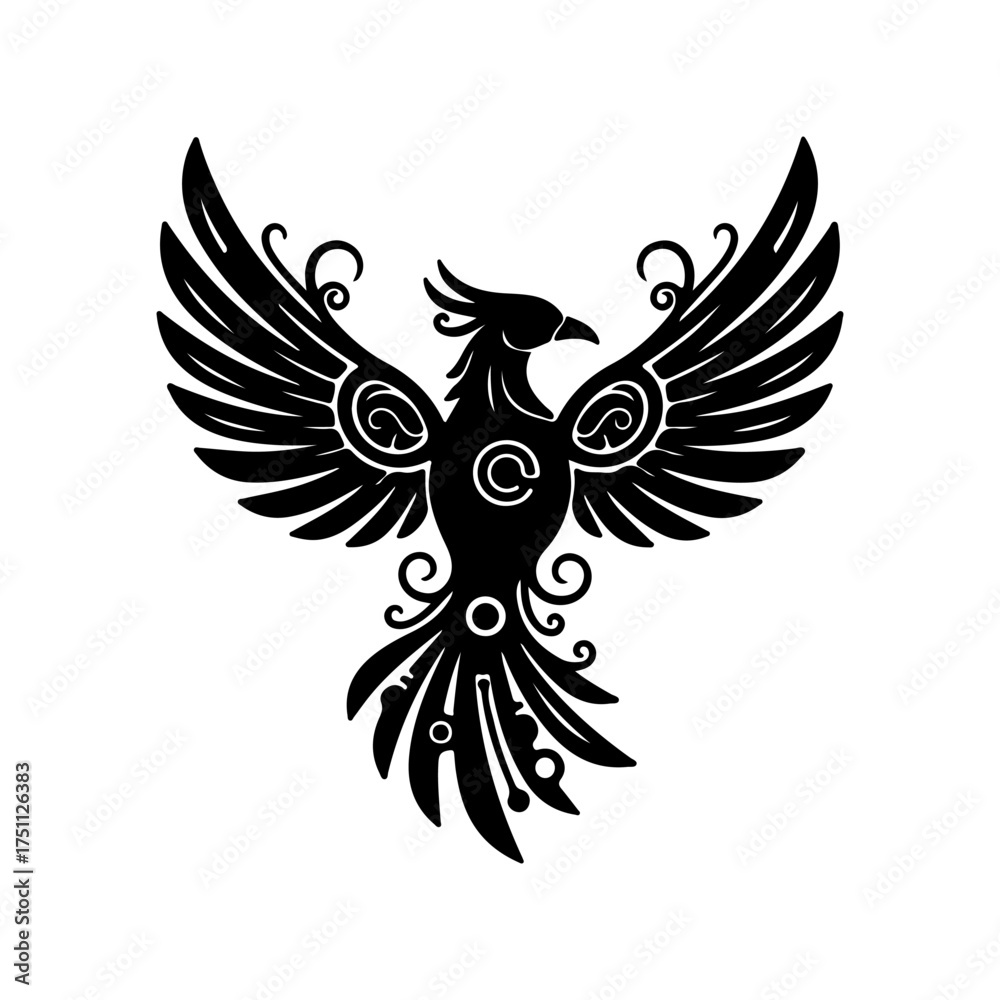 Obraz premium eagle tattoo design