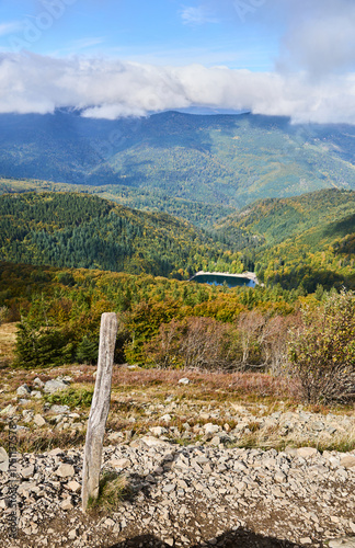 Vosges au mois d'octobre en France