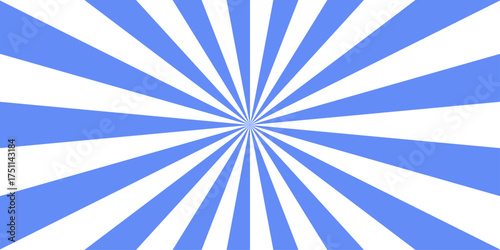 Sunrise sunbeam element spiral striped illustration sunray template. Sunburst background. Light blue abstract pattern. vector illustration pattern beam rays. Spiral radial striped backdrop design.
