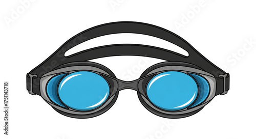 Swimming goggles, essential eyewear for clear underwater vision and eye protection during aquatic activities