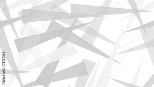 Abstract background with white paper texture design Modern, geometric design with Seamless abstract tecnology line triangle shape design.