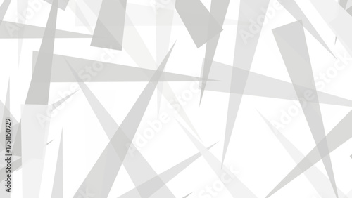 Abstract background with white paper texture design Modern, geometric design with Seamless abstract tecnology line triangle shape design.