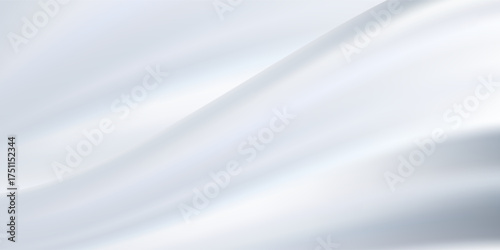 Brilliant background with a silver gradient and metallic texture effect. Vector illustration with bright patches of polished metal