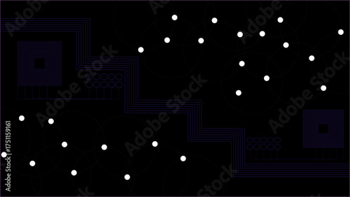 Hitech Vector Background.