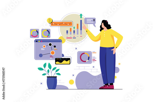 Data Analysis and Visualization Concept