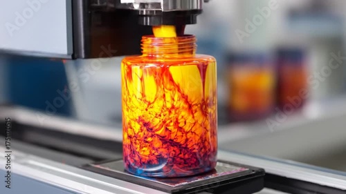 Printing ink dispensing process