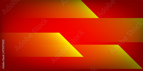 Creative red background for business cards and flyers. Gradient red background. Vector illustration