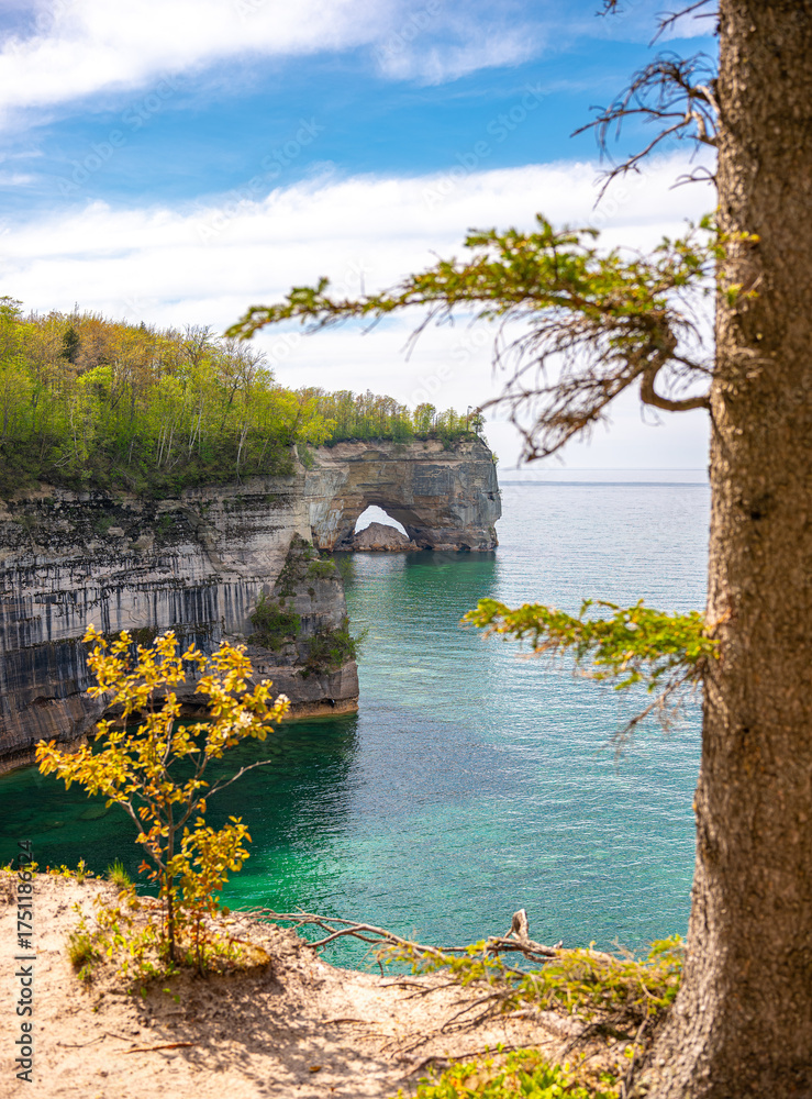 Fototapeta premium Pictured Rock, Lake Superior