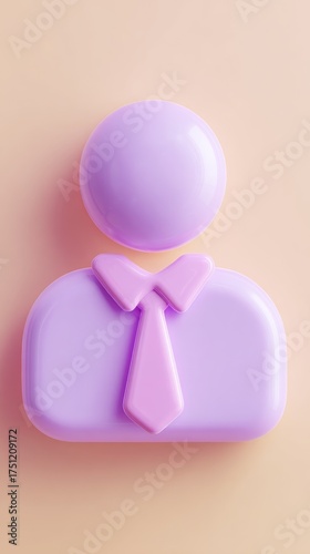 Business Icon - Professional Representation and Symbolism.