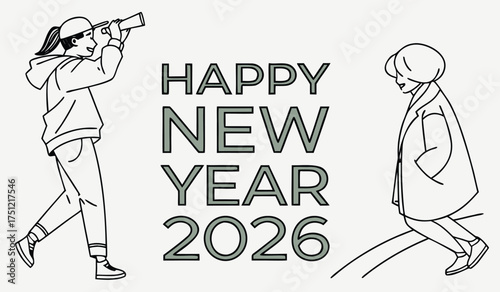 Happy New Year 2026 Vision - Inspiring Greetings, Exploration Theme, and Bright Future Beginnings!