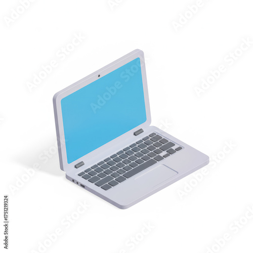 3D Laptop Icon