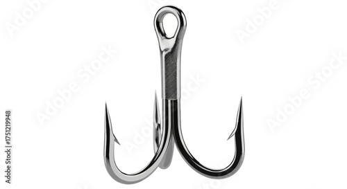 Treble fishing hook