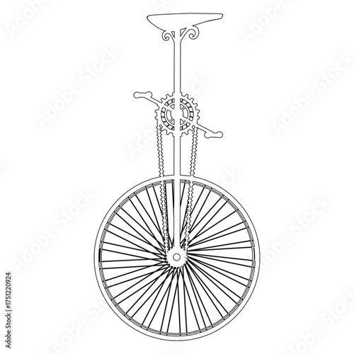 unicycle line_5
