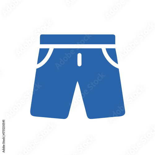 blue jeans isolated on white