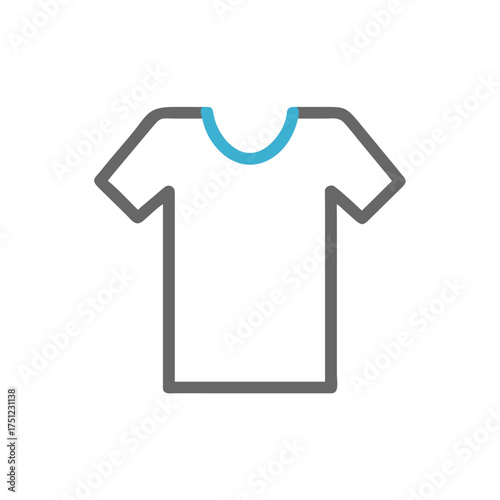 t shirt isolated on white