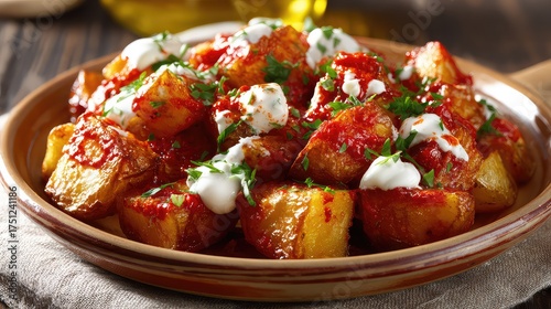 Patatas Bravas, Spanish Cuisine