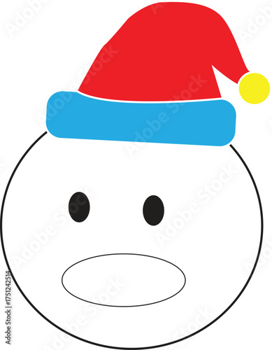 funny santa claus hat hand mate design 