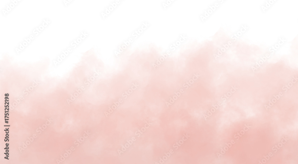 Fototapeta premium Ethereal pink and brown smoke wisps against a dark background