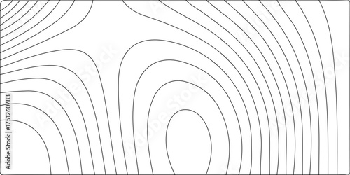 Fototapeta Naklejka Na Ścianę i Meble -  Abstract black and white vector background with a futuristic spiral tunnel design, geometric lines, and a metallic texture