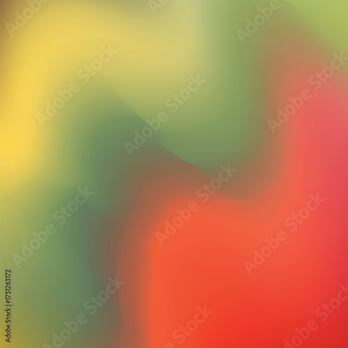 Trendy abstract rainbow blurred background. Smooth watercolor vector illustration for web, template, posters, card, banner. Pastel colors gradient mesh pattern.
